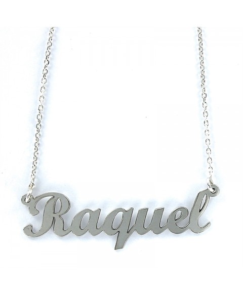 Colgante My Name Raquel con...