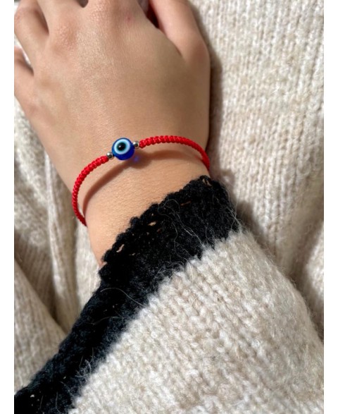 Pulsera Hilo Rojo Ojo Turco...