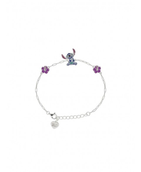 Pulsera Stitch Flores...