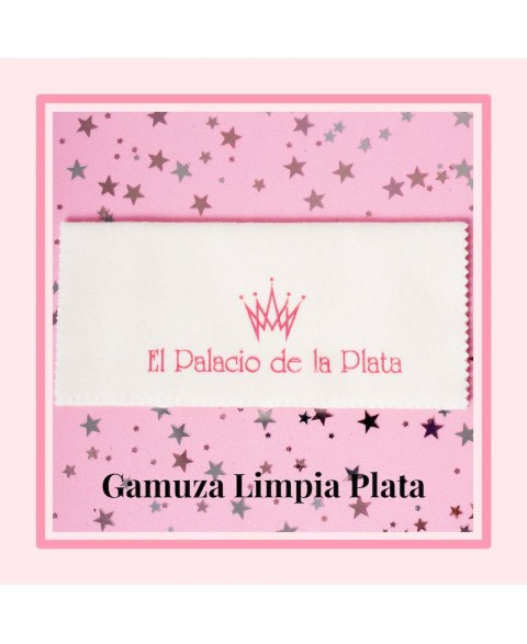 Gamuza limpia plata