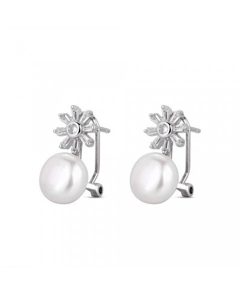 Pendientes Omega Milaidy Plata