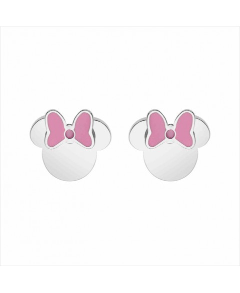 Pendientes Minnie Lazo Rosa...