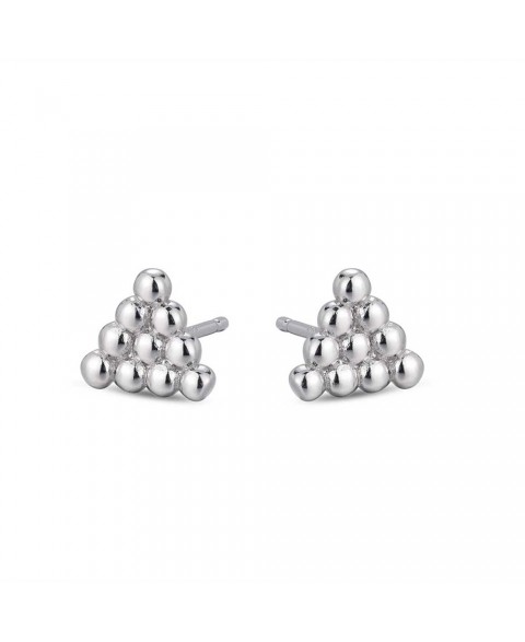 Pendientes Bill 0,9 cm Plata