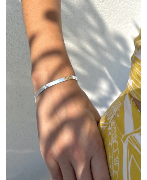 Pulsera Snake Plata