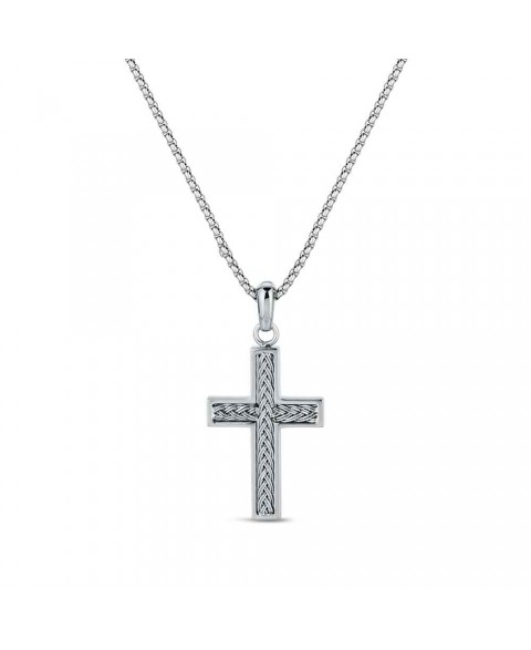 Collar Cruz Labrada Acero...