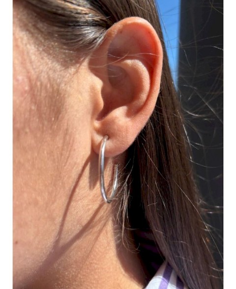 Pendientes Aro Rosi...