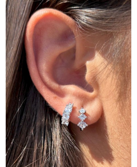 Pendientes Aro Espes...