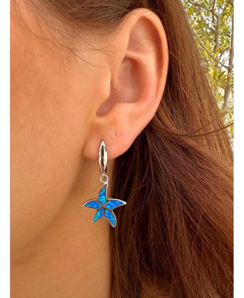 Pendientes Estrella Mar...