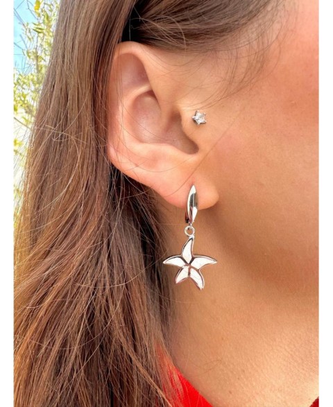 Pendientes Estrella Mar...