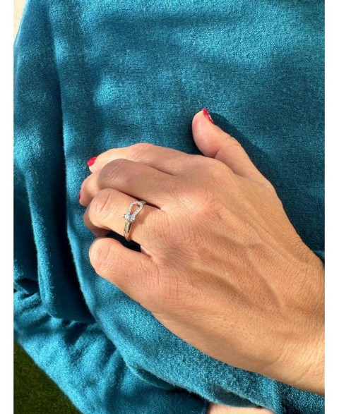 Anillo Hebilla Circonitas...