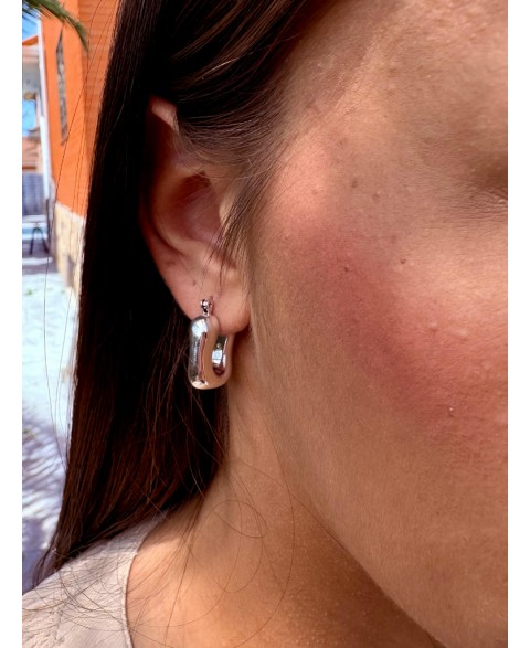 Pendientes Arito Bhakti Plata