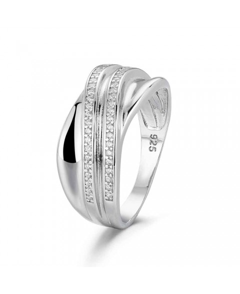 Anillo Circonitas Cruzado...