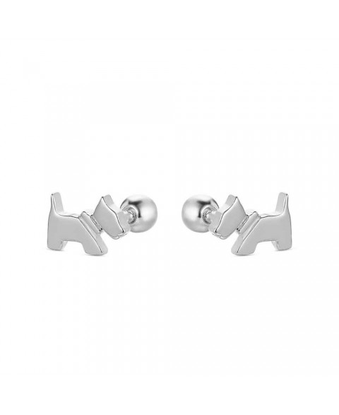 Piercing Perro 7 mm Plata