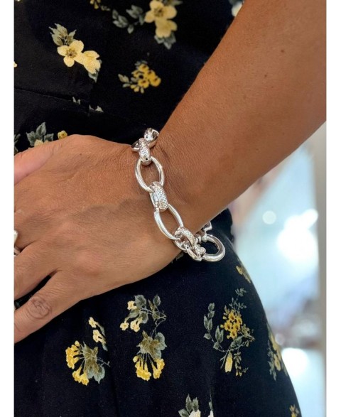 Pulsera Marty Plata