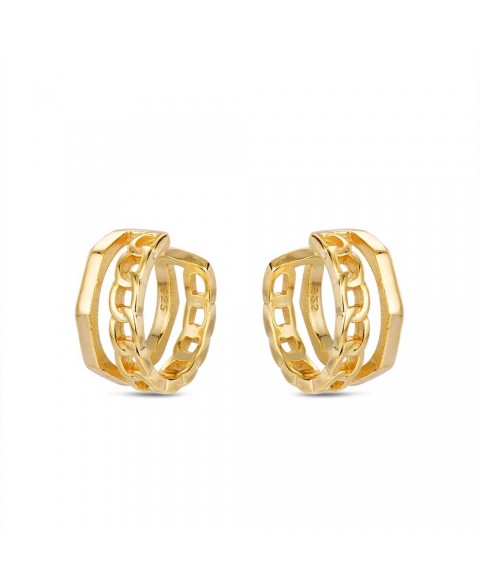 Ear cuff Dombay Cadena Oro Par
