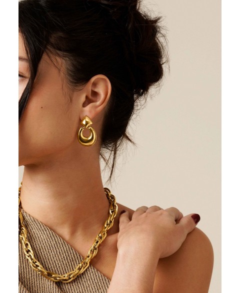 Pendientes Imena Acero...