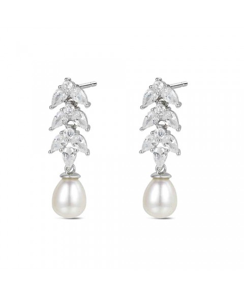 Pendientes Perla Natural...