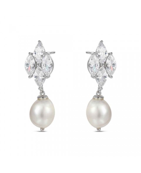 Pendientes Perla Natural...