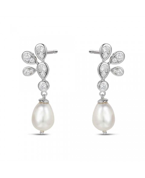 Pendientes Perla Natural...