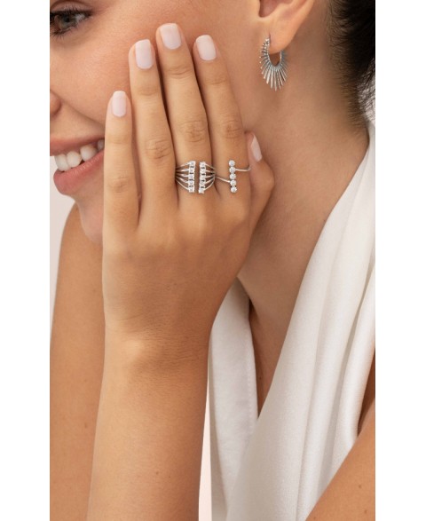 Anillo Abierto Valentía...