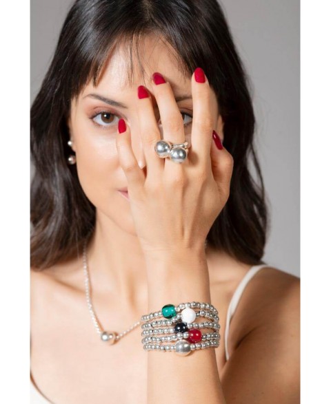 Pulsera Luna Turquesa Ciclón