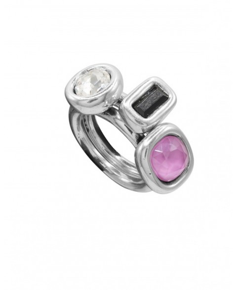 Anillo Diverso Negro Ciclon