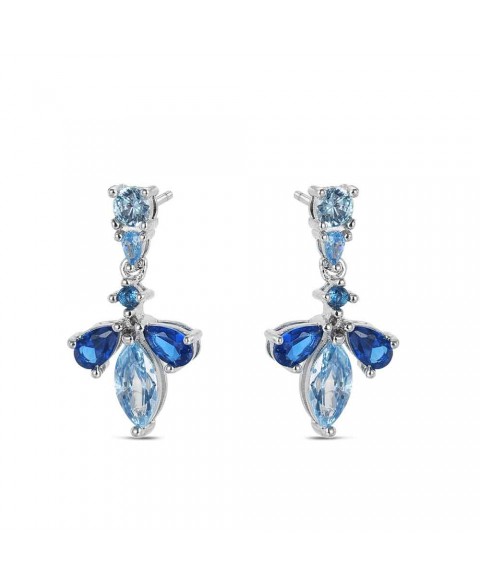 Pendientes Rosalba Azul...