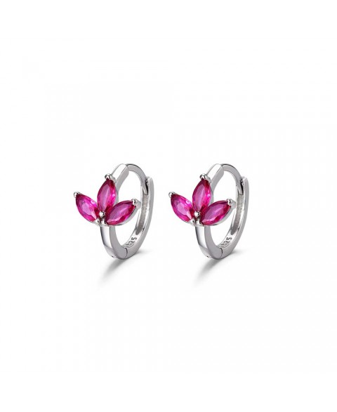 Pendientes Aro Flor...