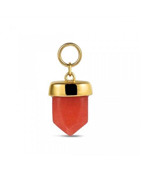 Charm Bellota de Jaspe Rojo...