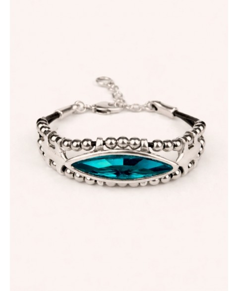Pulsera Gardenia Azul Ciclón