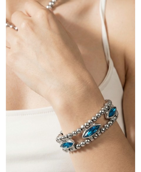 Pulsera Alheli Azul Ciclón