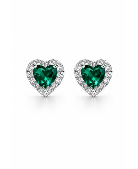 Pendientes Plata Corazón...
