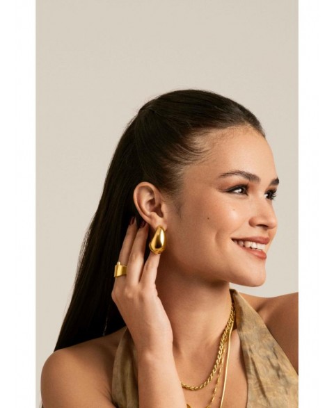 Pendientes Oriana Acero...