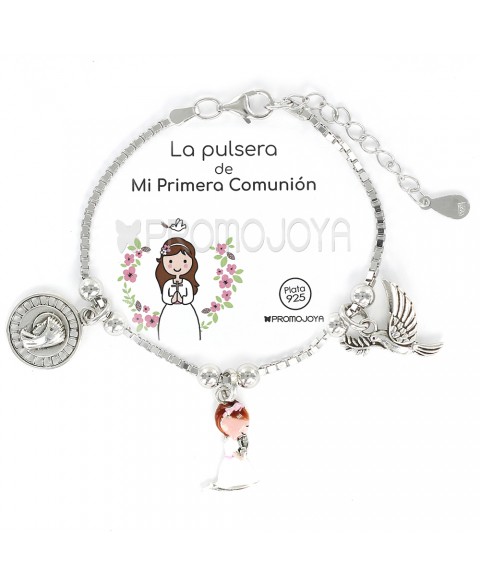 Pulsera Comunión Virgen...
