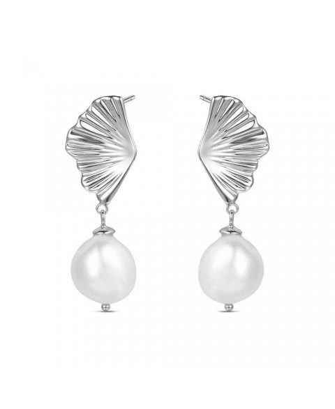 Pendientes Lorena Perla Plata