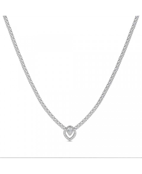 Collar Corazón Circonita 40...