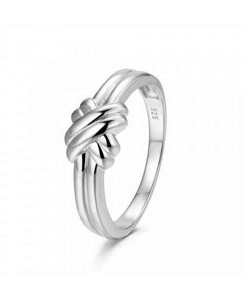 Anillo Nudo Eva Plata