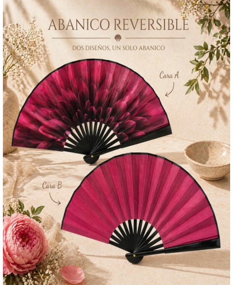 Abanico Italiano Fucsia...