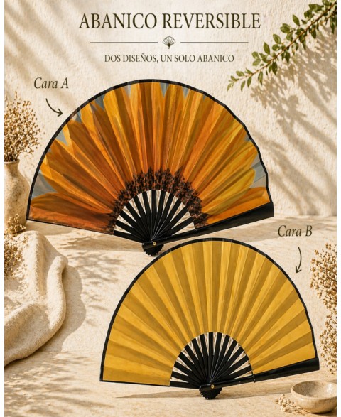 Abanico Italiano Oro Salvaje