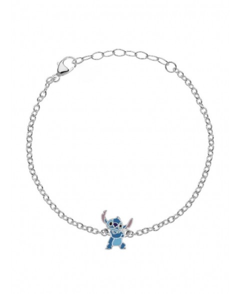 Pulsera Stitch Disney Plata