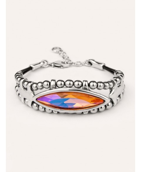 Pulsera Gardenia Rosa Ciclón
