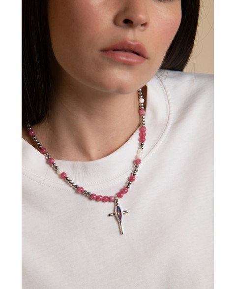 Collar Luz Rosa Ciclón