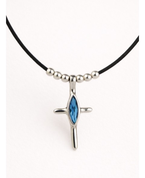 Collar Promesa Azul Ciclón