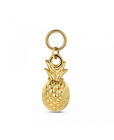 Charm Piña Acero Chapado...