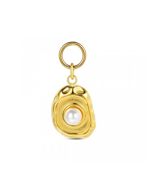 Charm Concha Perla Acero...
