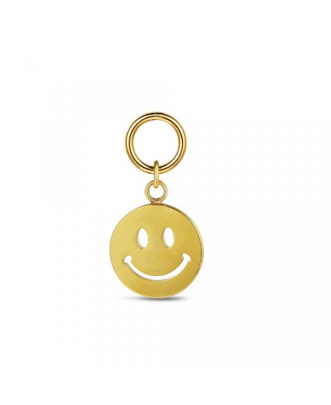 Charm Emoji Acero Chapado...