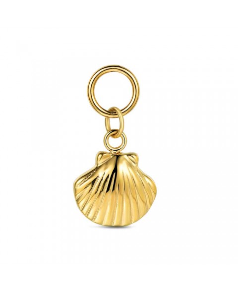 Charm Concha Acero Chapado...