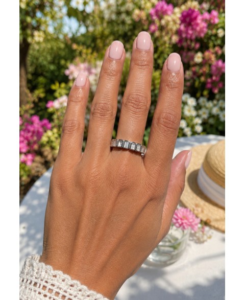 Anillo Basilia Nacar Dama...