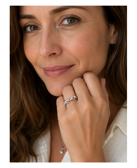 Anillo Mandy Plata