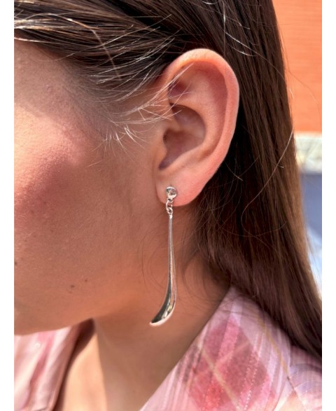 Pendientes Yati Plata